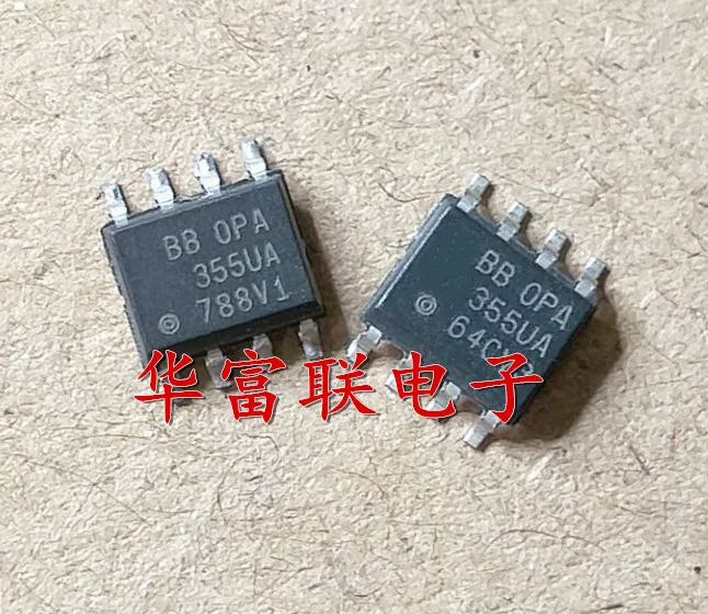 Free shipping   OPA355UA  SOP-8    10PCS  As shown