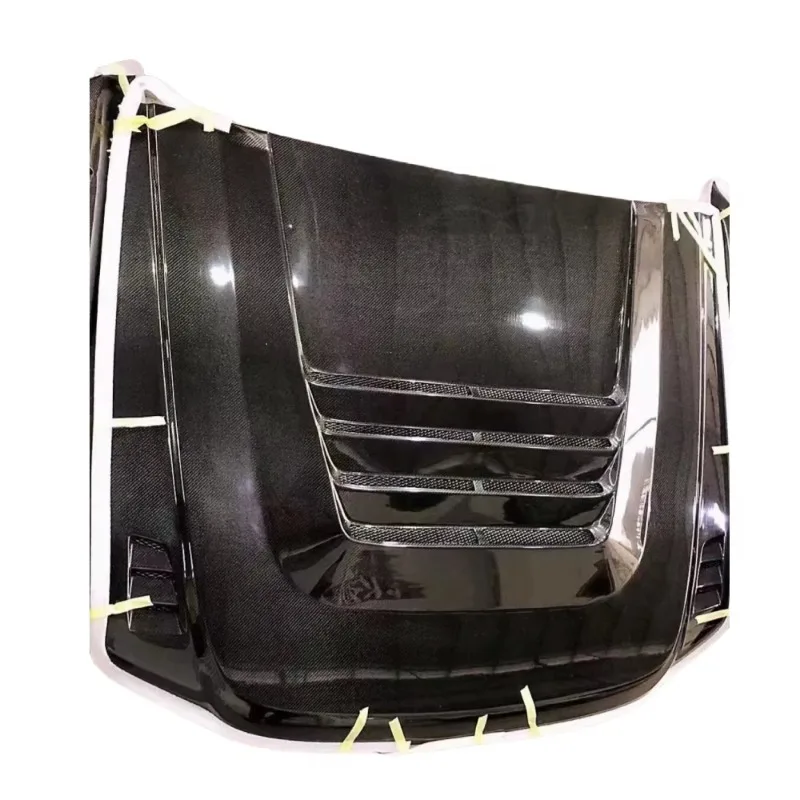 High Quality for Nissan Patrol Y60 Y61 Y62 Machine Cover Custom Wholesale Carbon Fiber Cover Open Hole Real Carbon Fiber New