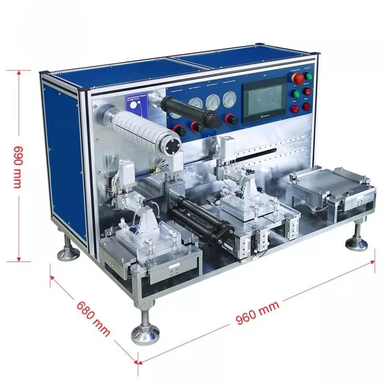 Lab Semi-Automatic Pouch Cell Separator Film Stacking Machine Electrode Lamination Stacker Equipment for Lithium Battery Coil