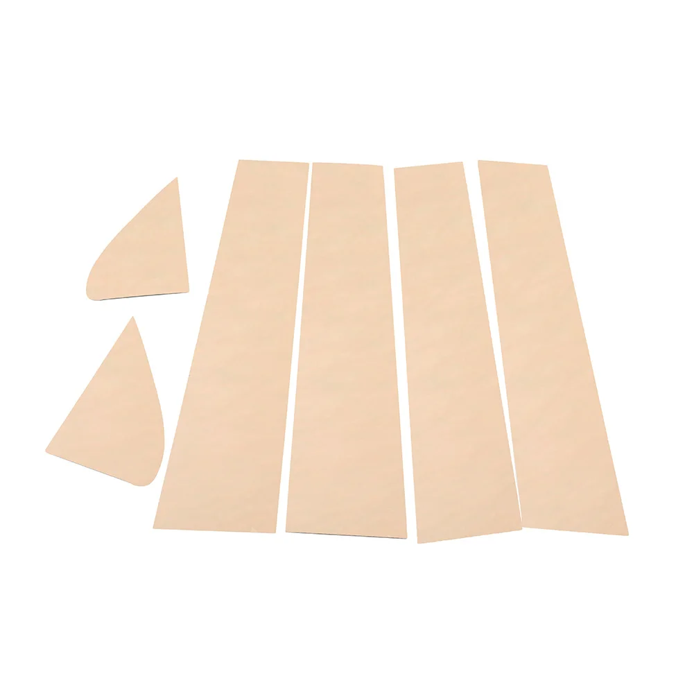 6 PCS Car Window Pillar Post Door Trim For Chevrolet Silverado For GMC Sierra 1500 2019 2020 2021 2022 2023