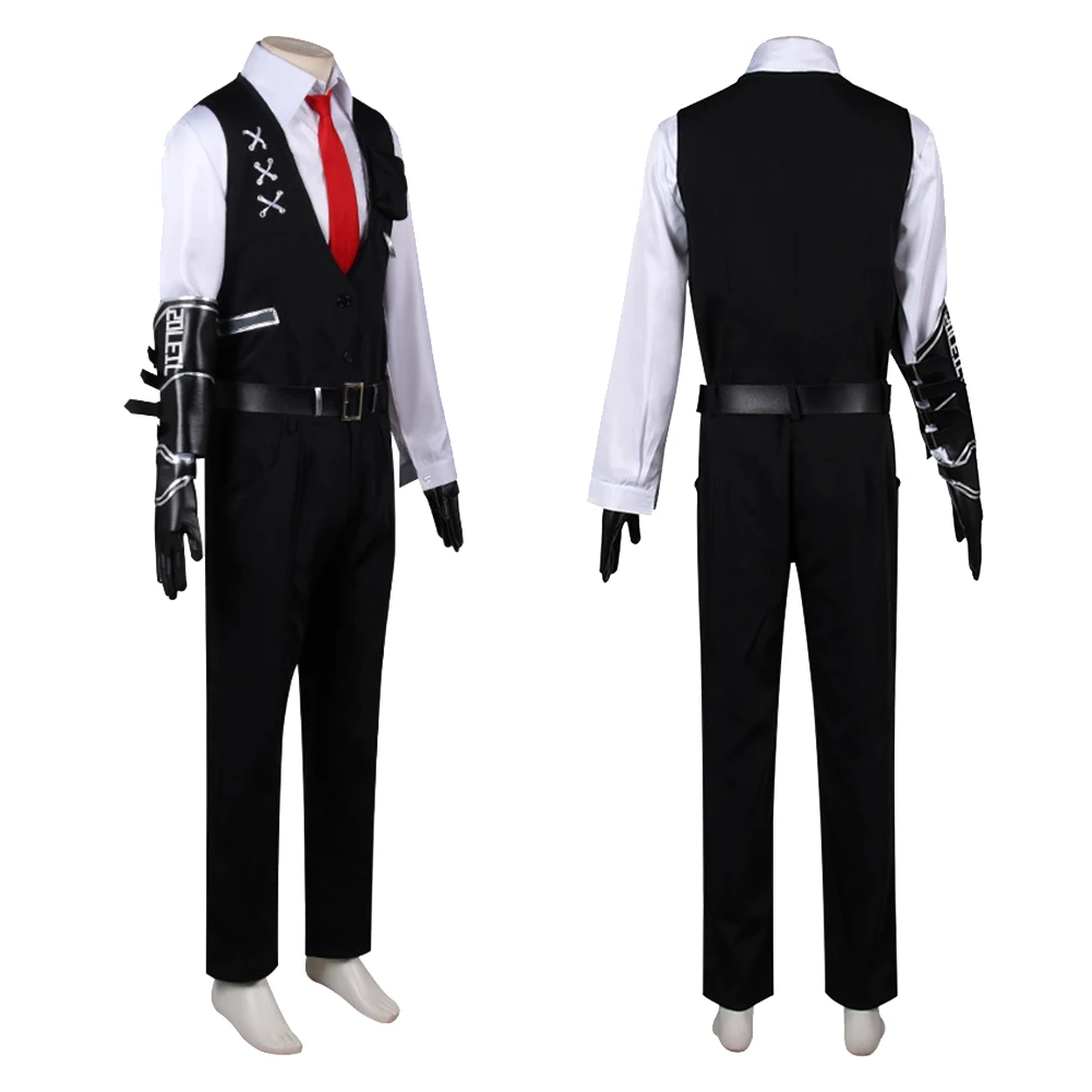 MeurSault Cosplay Fantasy Anime Game Limbus Company Costume Disguise Adult Men Roleplay Fantasia Outfits Male Halloween Cloth