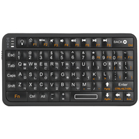 Rii 518BT Korean Keyboard  Bluetooth 5.0 Keyboard Rechargeable Slim Travel Size Wireless Keypad For Android TV Box PC