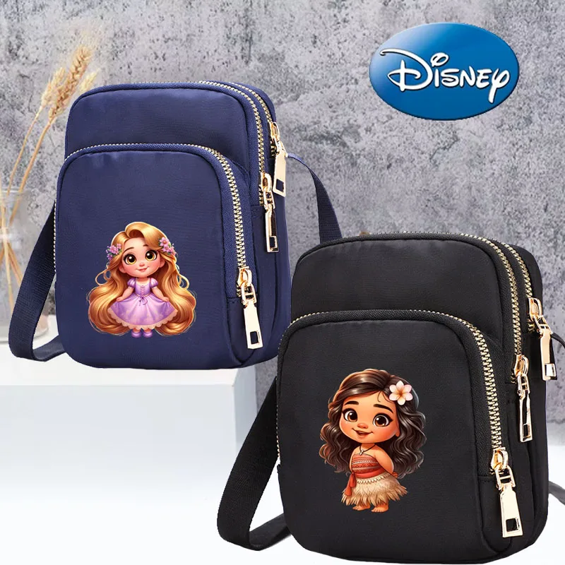 Disney Princess Moana Shoulder Bags for Female Shopper Bag Soft Women's Bags Crossbody Women's Handbag Ladies Travel Tote Bag