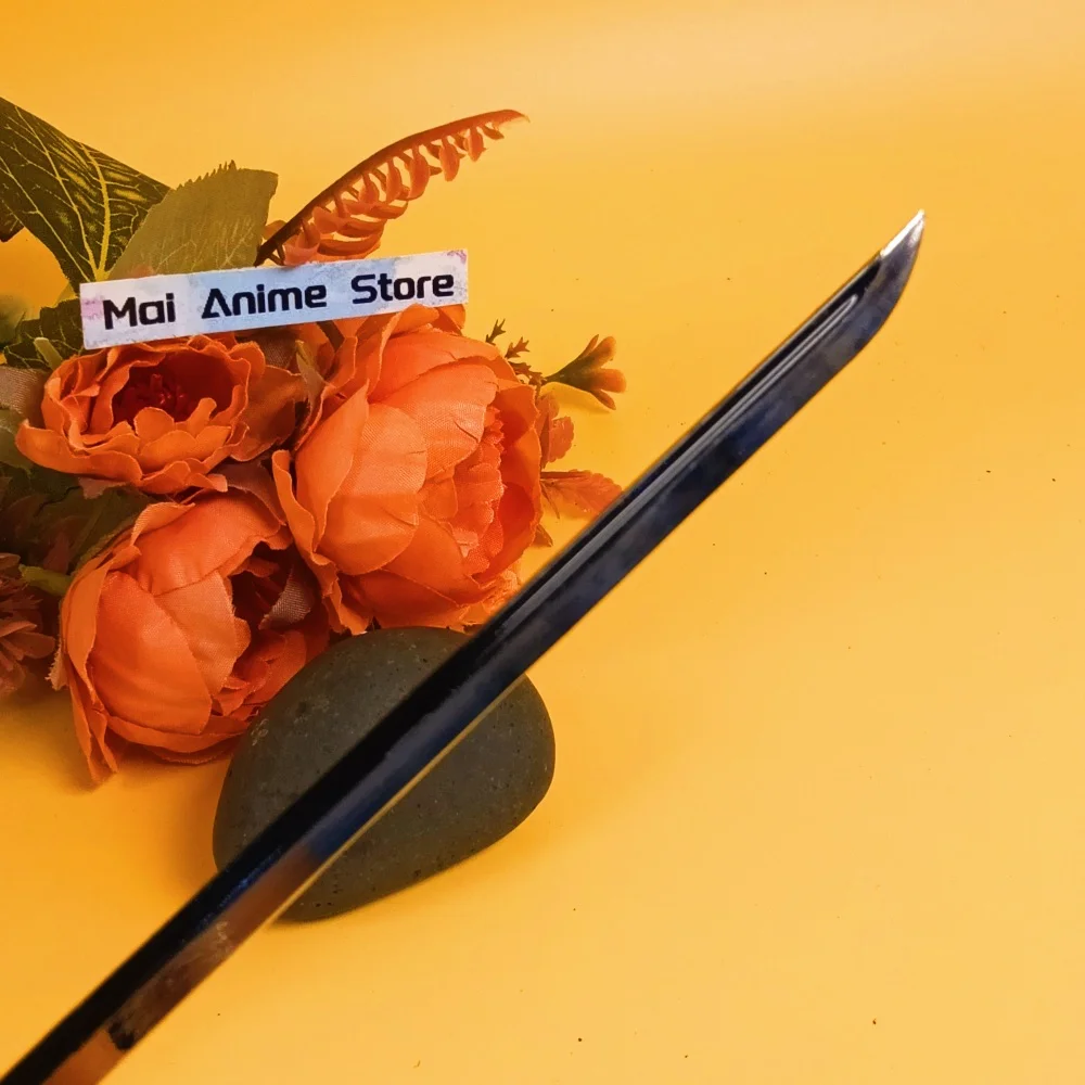 10 polegada de aço roronoa zoro katana ferro original samurai sabre metal anime zoro espada tamanho real japonês katana unsharp brinquedo presente