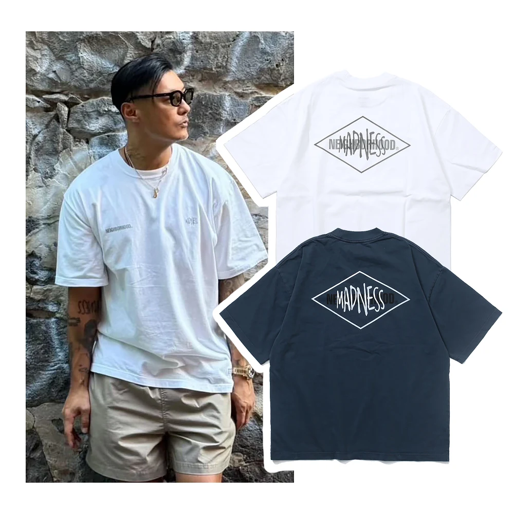 NEIGHBORHOOD x MADNESS Japanese joint blockbuster short-sleeved T-shirt