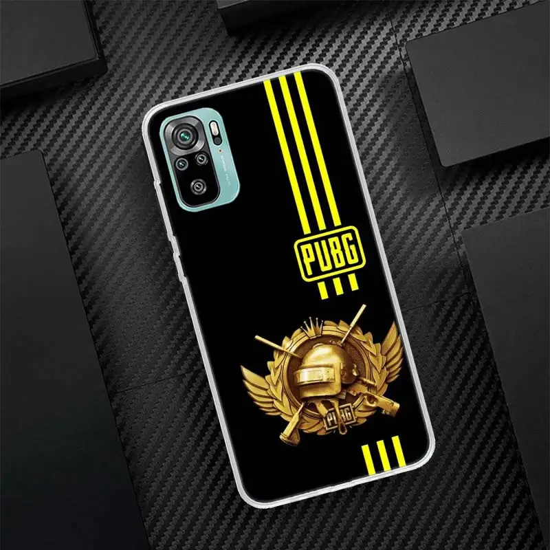 PUBG Winner Chicken Dinner Silicon Call Phone Case For Xiaomi Redmi 10 10C 12 12C 9 9C 9A 10A 9T 8A 7A 6A 8 7 6 Pro 10X K40 K30