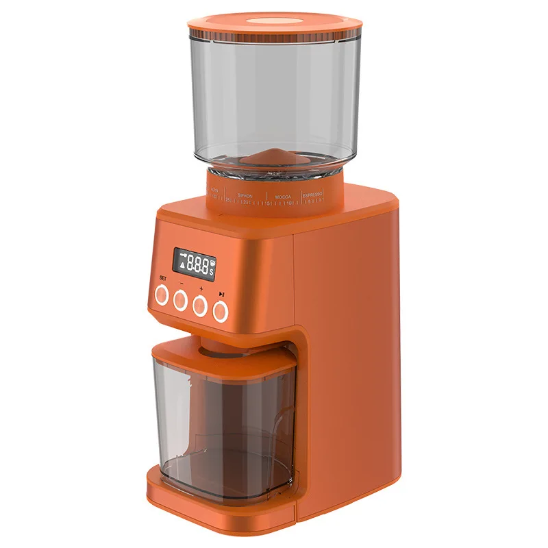 

Commercial Electric Cone Burr Coffee Stainless Steel Blade Grinder Household