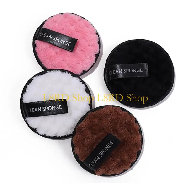 L8RD Reusable Makeup Remover Pads for Face,Eyes,Lips Microfiber Face Cleansing Cotton Pads Washable Makeup Remover Cloth