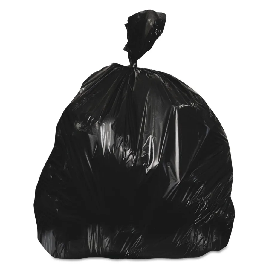 

Heritage Low-Density Trash Bags 20-30 gal 0.65 mil 30 x 36 Black 250/Carton