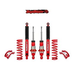 For NISSAN Navara D23 D40 NP300 leaf spring Nitrogen Gas Adjustable 4x4 Shock Absorber Off Road Suspension 2 Inches Lift kit