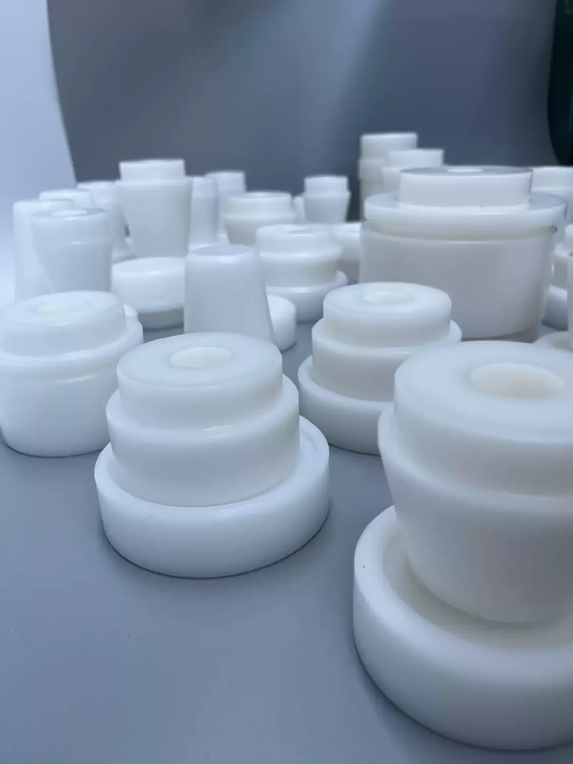 XEOLEO 수동 에그타르트 크러스트 프레스 기계 부품 PE 흰색 몰드 에그타르트 크러스트 프레스 도구