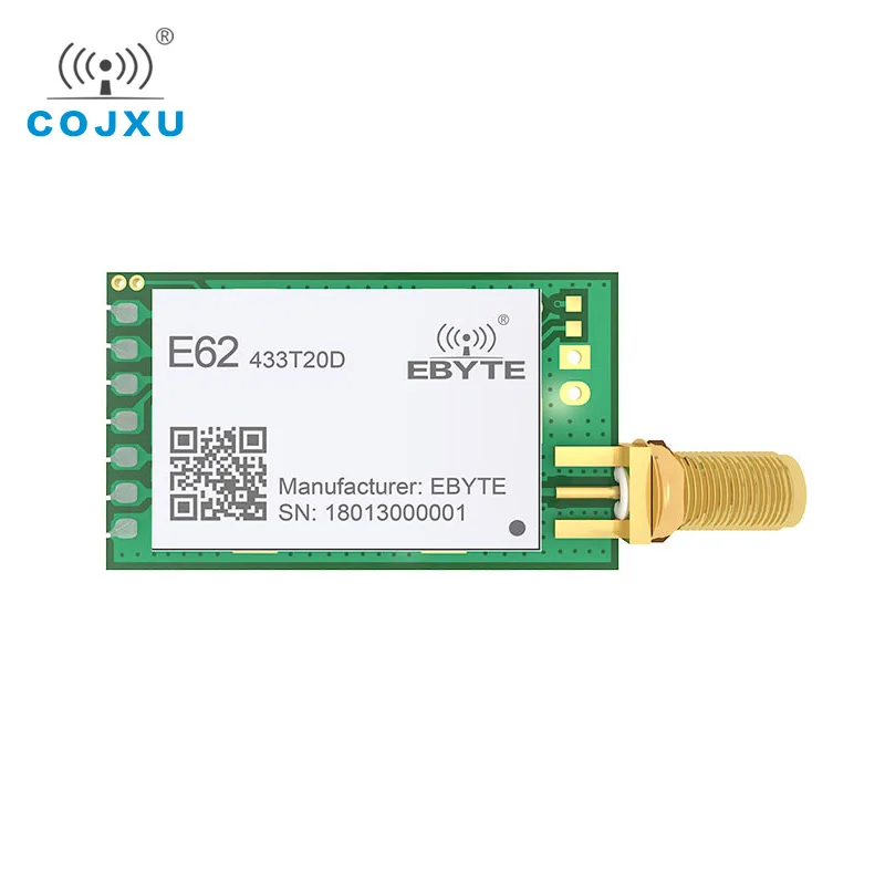 433MHz TCXO Full Duplex rf Module ebyte E62-433T20D Long Range Wireless Transceiver iot Transmitter and Receiver UART