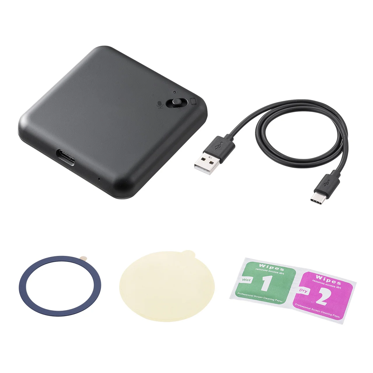 Portable Magnetic Call Recorder with Recording Pen Ultra Long Standby Chest-Worn Conference Recording Device