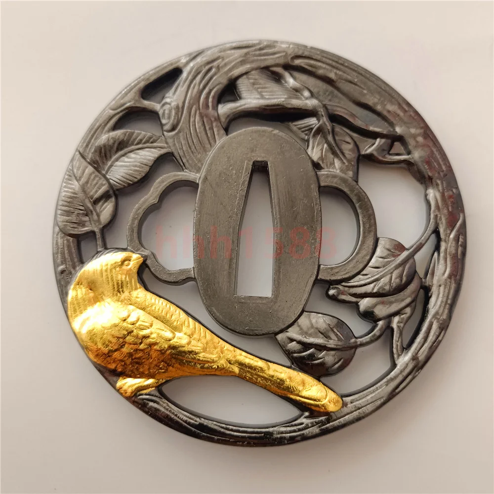 Very Beautiful Alloy Tsuba Guard Handguard For Real Japanese Japan Katana Samurai Sword Fittings New Good Nice Cool