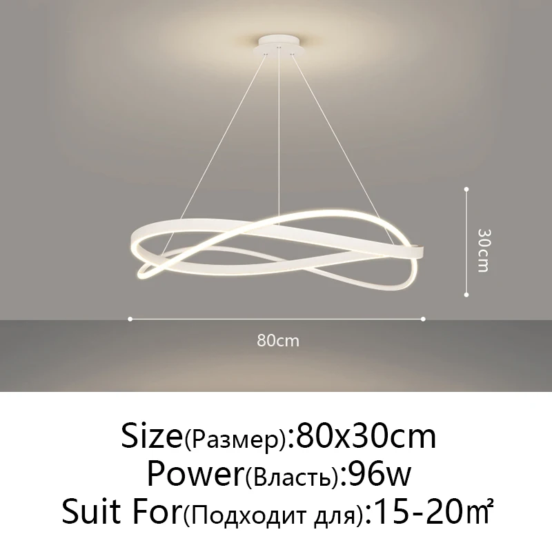 Minimalistische lichte luxe woonkamer hanglampen Postmodern eenvoudig restaurant Lichte slaapkamer Plafondlamp Home Decorations