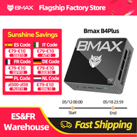 Bmax B4 Plus Mini Pc Windows 11 Pc Intel N100 16Gb 512Gb Ssd 2*Hdmi 1*Type-C Supports 4K@60Hz 750Mhz Intel Uhd Graphics