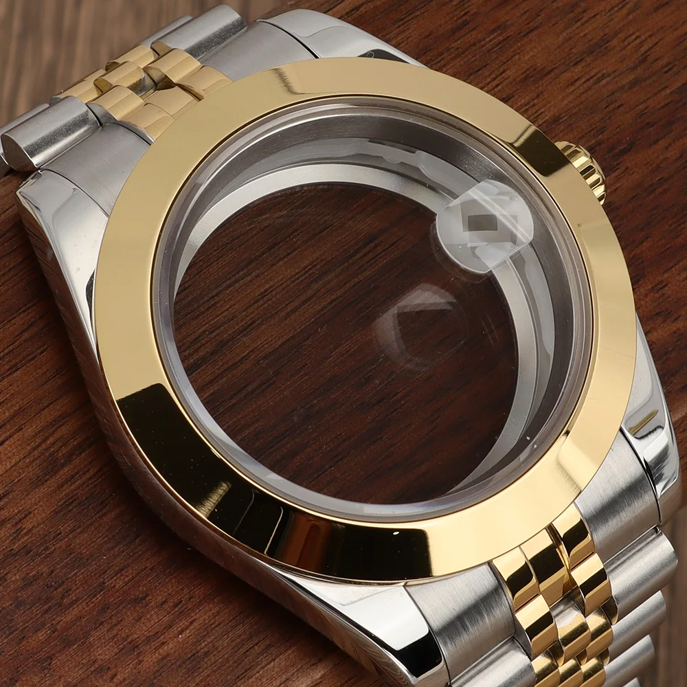 36mm/39mm Bevel Edge Bezel Watch Case For Air King Explorer NH34 NH35 NH36 Miyota8215 82 series Movement 29mm Dial Jubilee bands