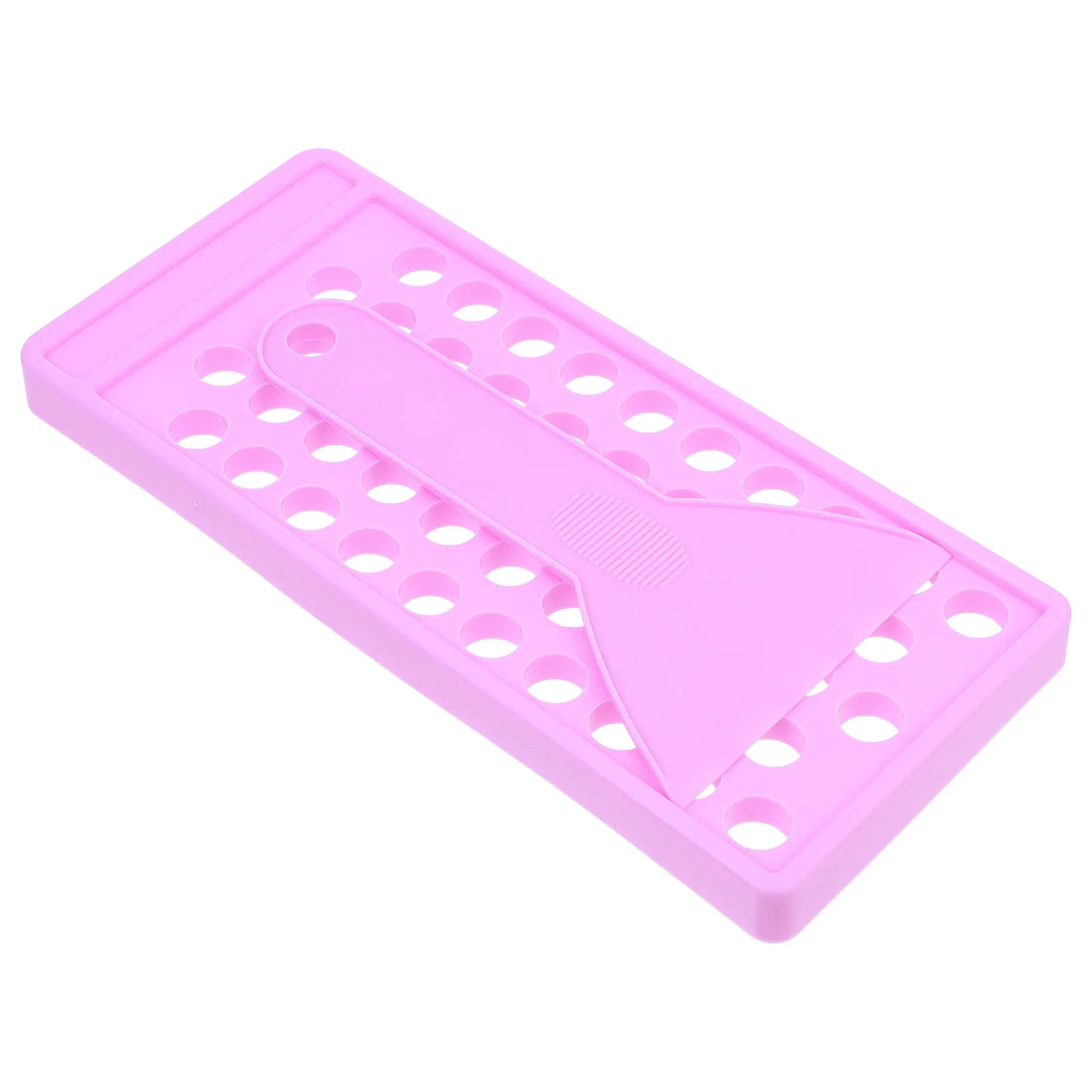 1Set Lipstick Filling Tray 50 Holes DIY Lip Balm Crafting Kit with Spatula for Homemade Lip Gloss Sunscreen Stick DIY Supplies