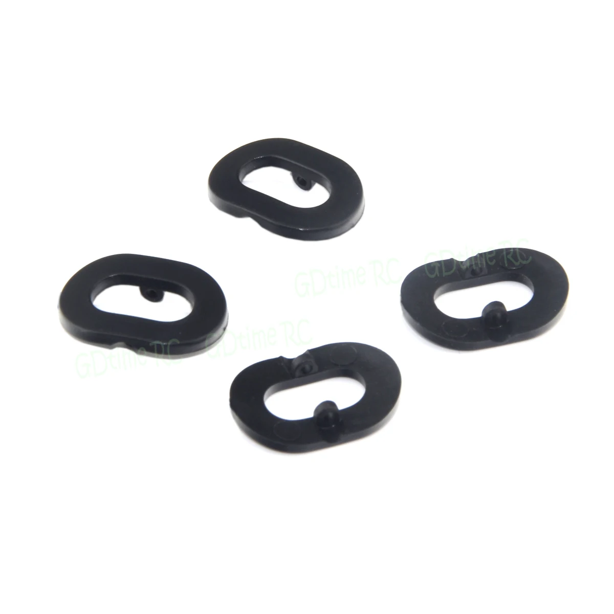 4pcs RC Body Scratch-proof Spacer Mount Post Plastic Gasket Shim for 1/10 RC Car Shell Holder