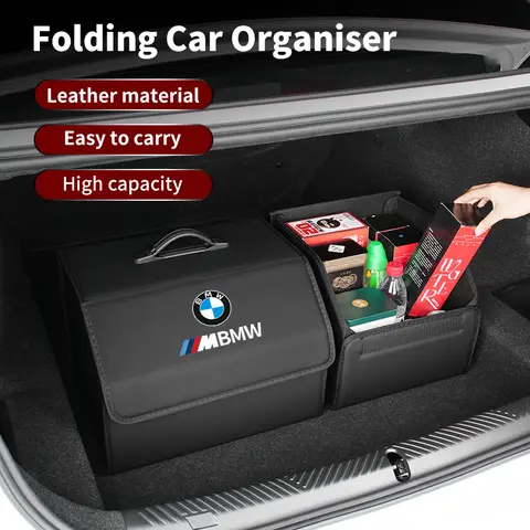 BMW 퍼포먼스 F20 F30 F10 F40 E92 E91 G20 G30 G05 G06 G07 G11 G01 용 차량 트렁크 정리함 여행용 도구 액세서리