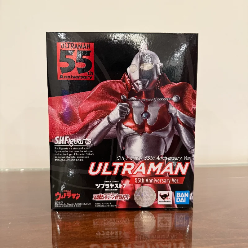 

В наличии, отправка в течение 24 часов. Фигурка Bandai Tamashii Limited SHF Ультрамен первого поколения, гальванизированная версия, подвижная