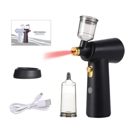 Hairdressing Air Brush Sprayer Nano Hydration Portable Mini Rechargeable Hairdressing and Tanning Tools