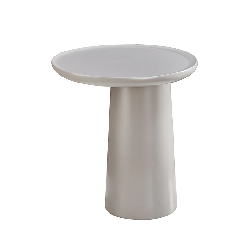 Wabi-Sabi Modern Coffee Table Fiberglass Panel Style Side Table for Home Use Living Room Furniture