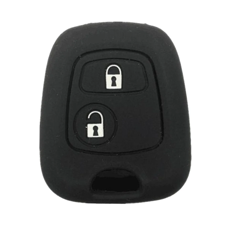 

Синий силиконовый контейнер для ключей от машины, устойчивый к царапинам амортизирующий эффект, простая установка, не выцветает, без запаха