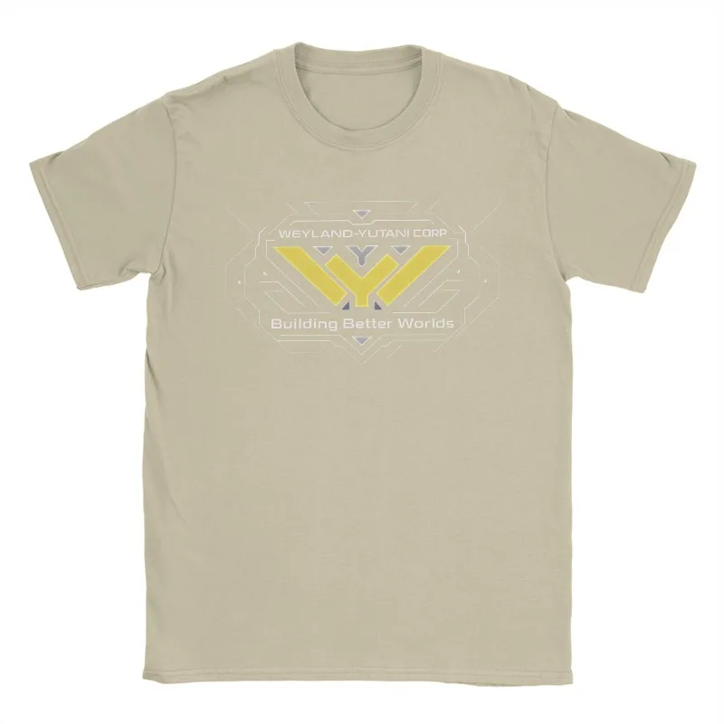 2025 Summer Graphic Printing Weylands Yutani Corp T Shirt for Men Women Horror Movie Pure Tee Shirt Short Sleeve Clothing Summer