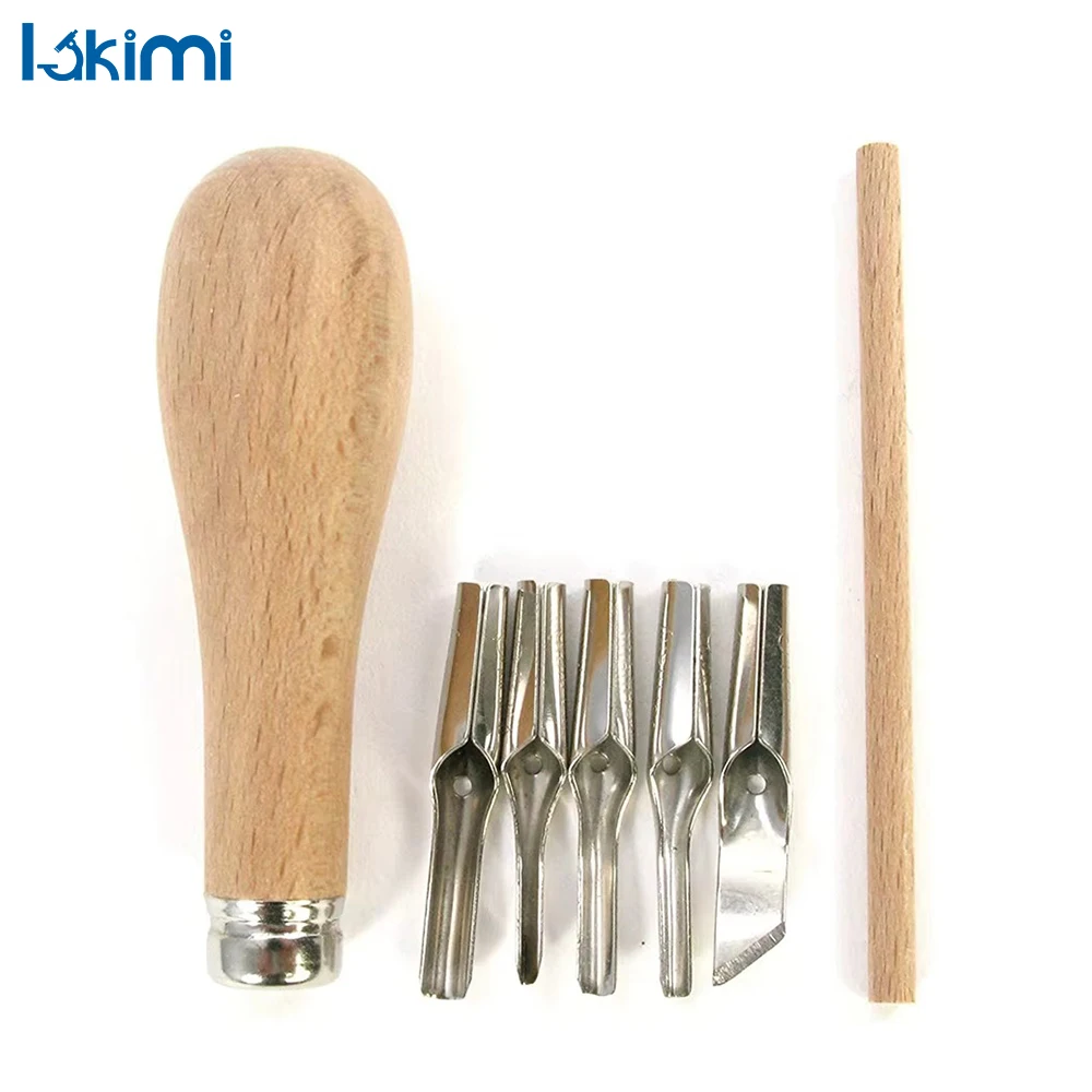 4Pcs DIY Engraving & Sculpting Cutter Set – Precision Carving Tools for Pottery, Wax, Clay, and Model Crafting LAKIMI LK-AA209
