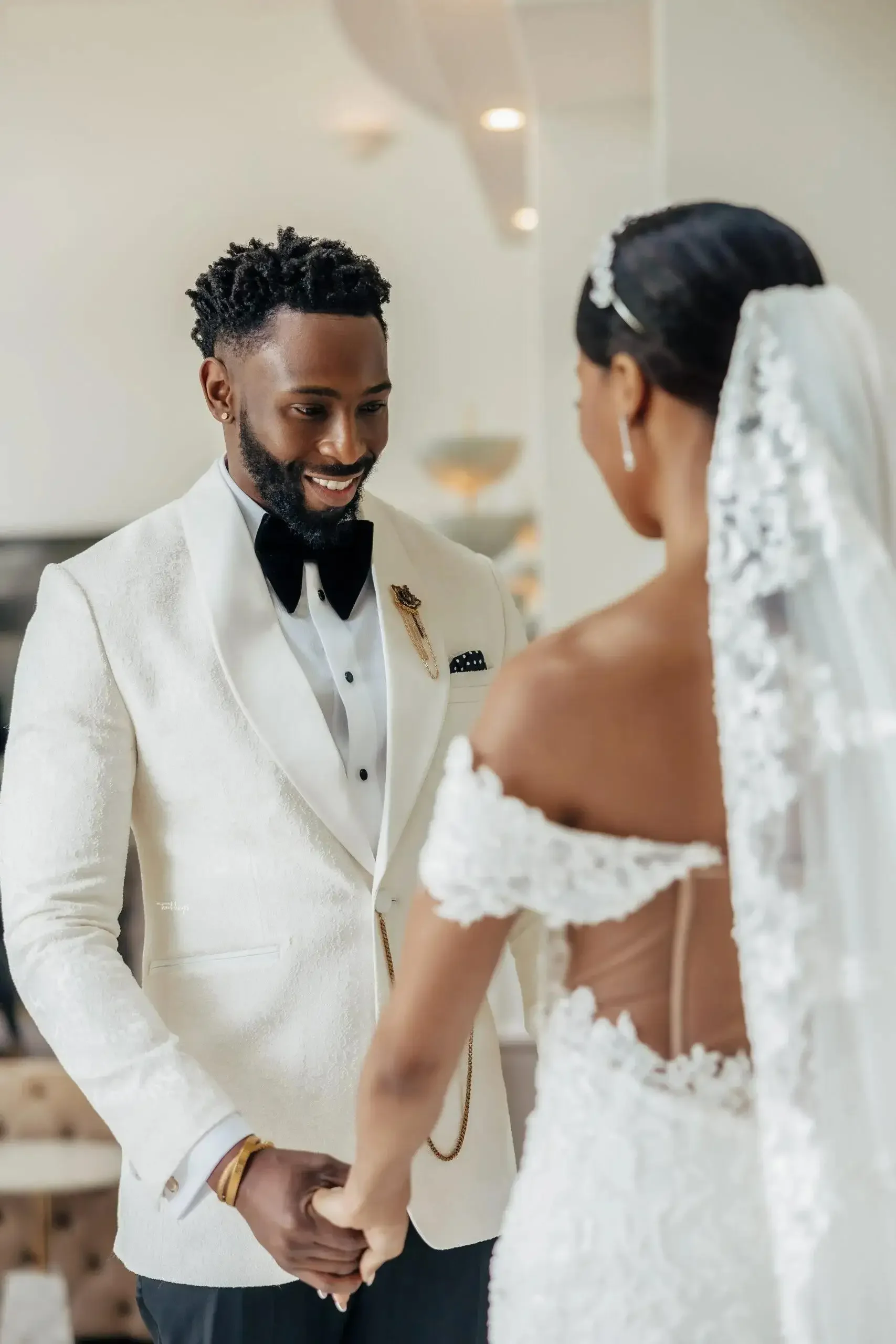 Robe de Mariée Sirène Africaine en Dentelle, Personnalisée, avec Appliques, Dos aux, pour Patients sur la Plage, 2024