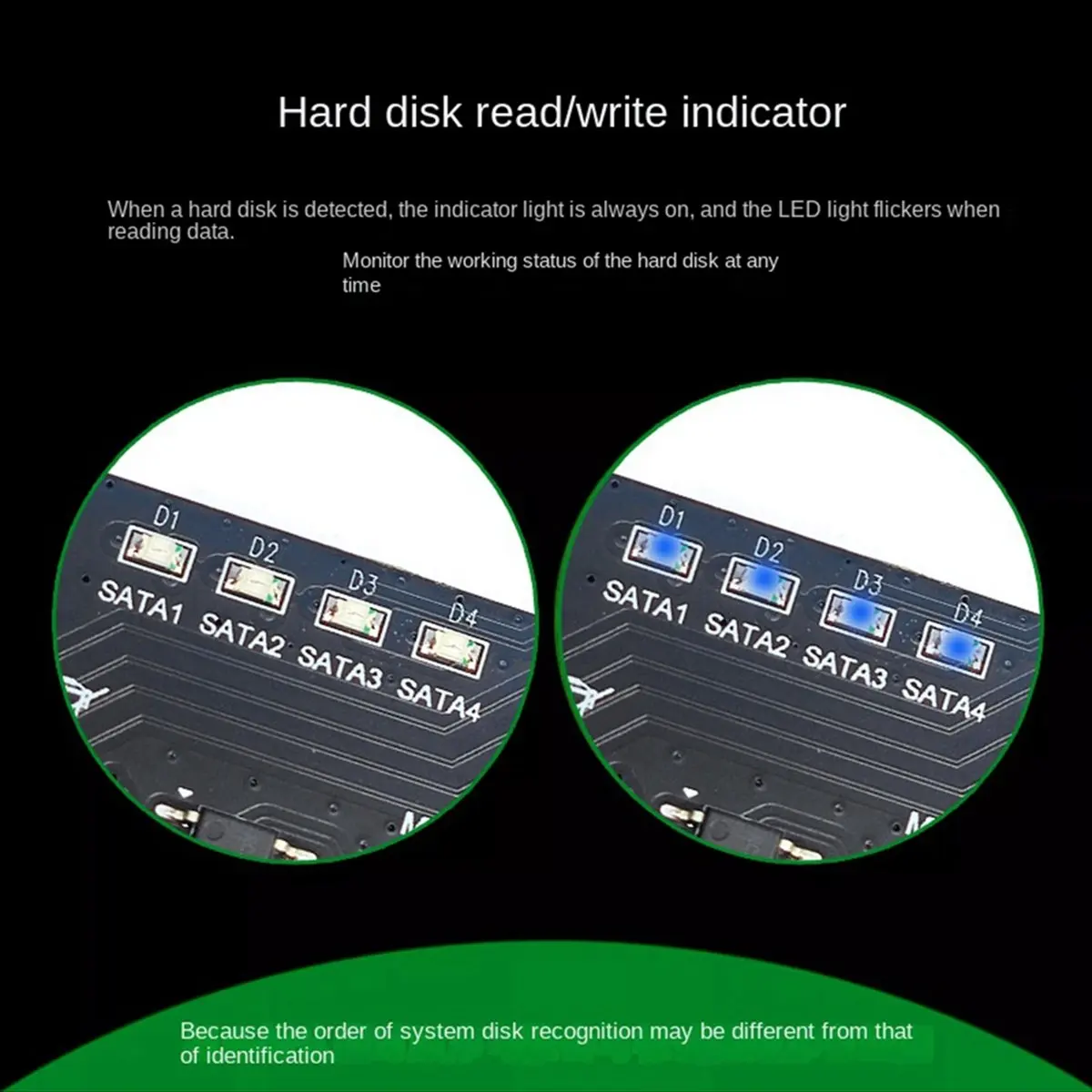 A43M PCIe to SFF-8087 SATA3.0 Expansion Card Mini-SAS/SATA Hard Disk 9215 Adapter Card 36PIN