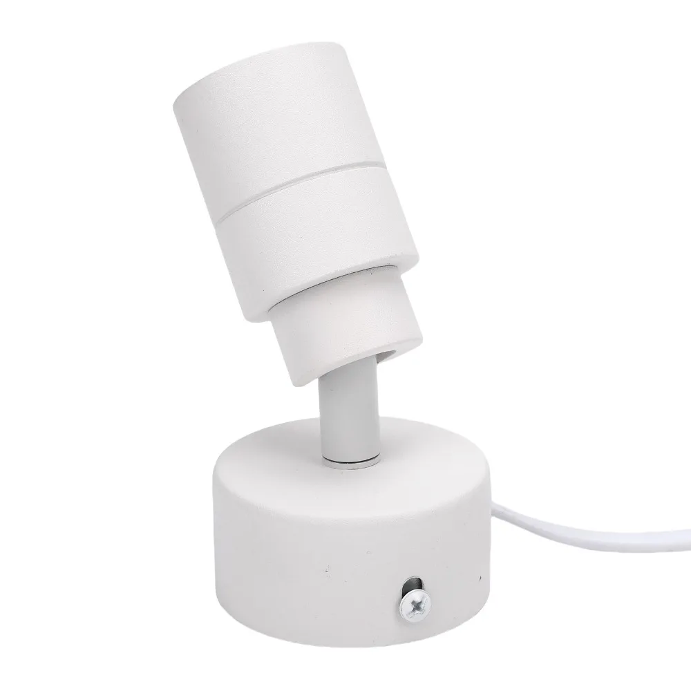 2 Pack 5W LED Up Lights Aluminum Alloy Warm White LED Spotlight AC85-265V 36 Degree Beam Angle Uplight Fixtures