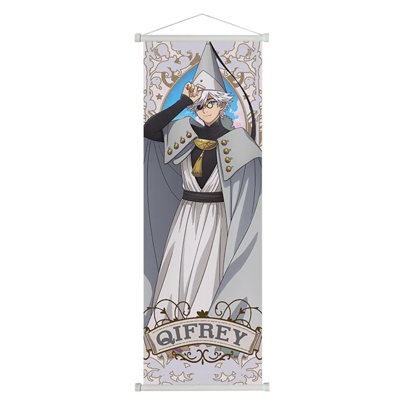Hot New 25x75cm Witch Hat Atelier Hanging Scroll Poster for Living Room and Bedroom Decorative Painting Fans Gifts view 2