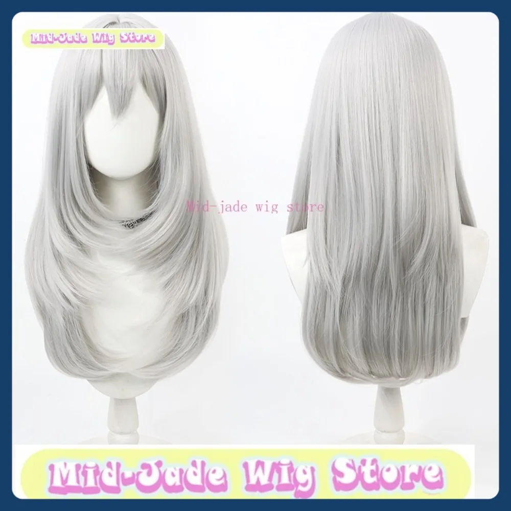 

Магазин париков среднего нефрита Estinien, парик для косплея, аниме, игра, ролевые синтетические волосы, вечеринка на Хэллоуин