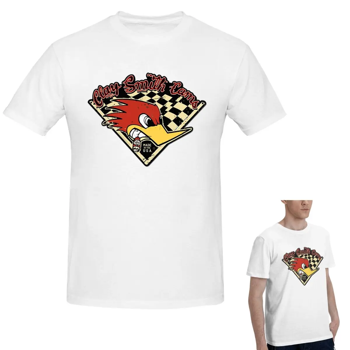 

Футболка из 100% хлопка Street Mr.Horsepower Clay Smith Cams, мужская модная футболка большого размера, мужские летние рубашки с круглым вырезом, топы S-6XL