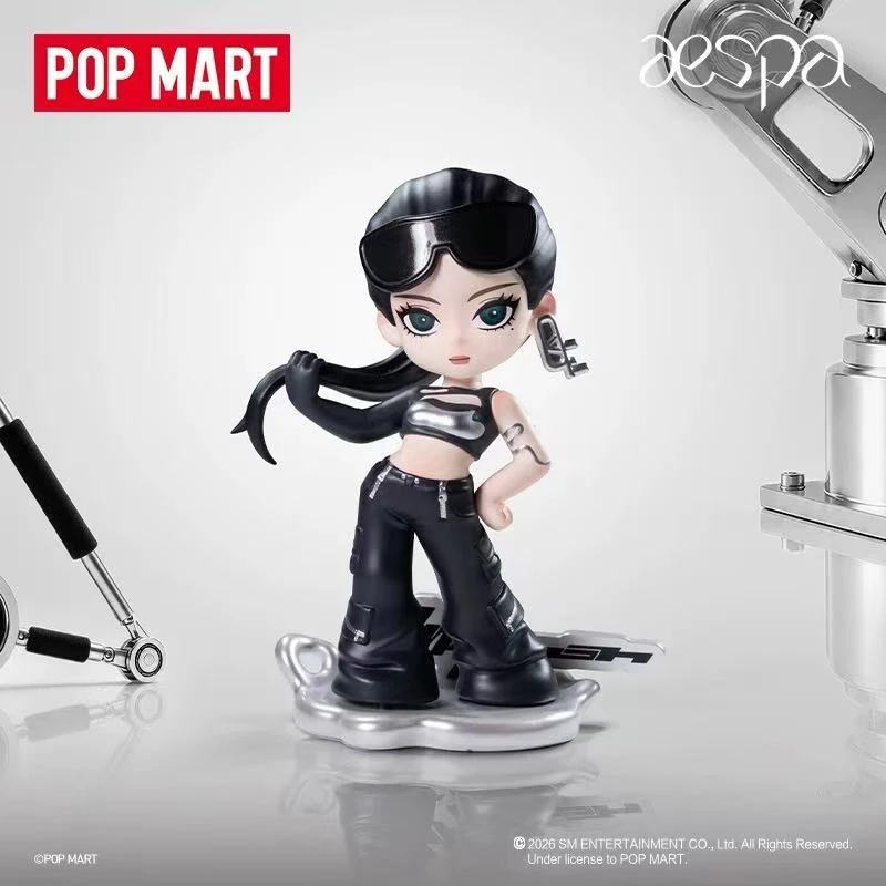 POP MART Aespa Collectible Series Figure Blind Box K‑pop Idol Mini Figure with Base Desktop Display Ornament Collectible Gift - view 4