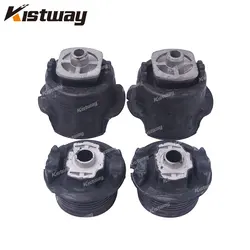 4PCS Rear Axle Beam Mounting Bonded Rubber Bushing Kit For Mercedes-Benz W221 S250 S300 S320 S450 CL500 A2213511342 A2213511242