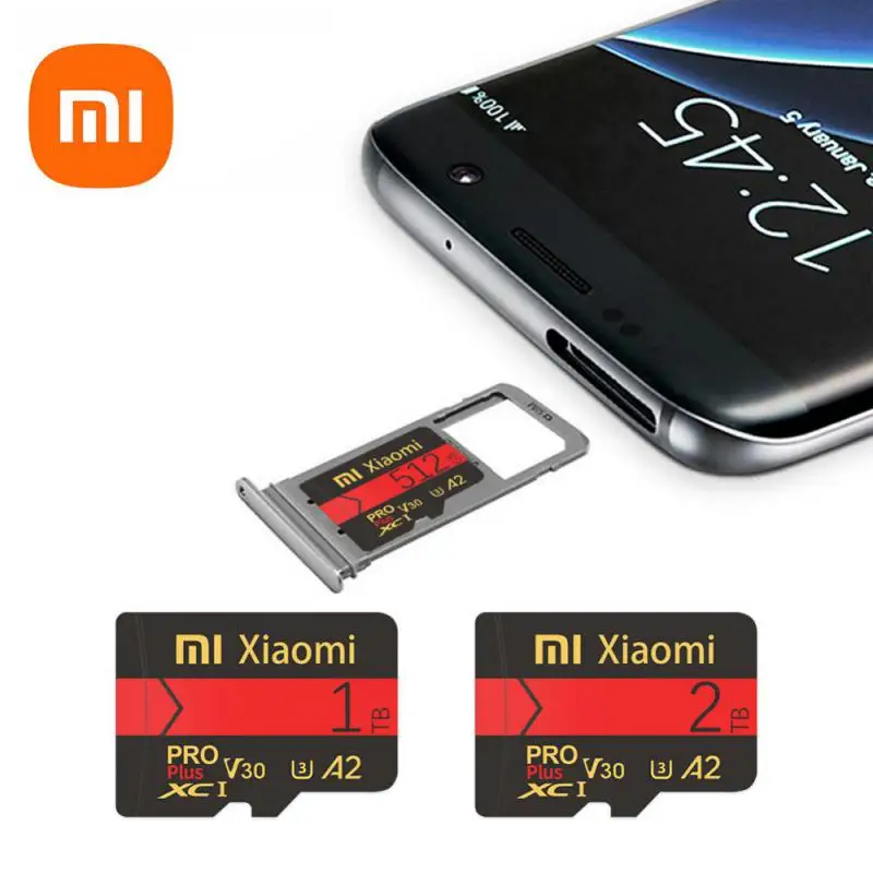 Xiaomi U3 Memory Card A2 128GB High Capacity Micro TF SD 2TB 1TB 512GB 256GB Mobile Storage SD Card Give Card Reader Gifts