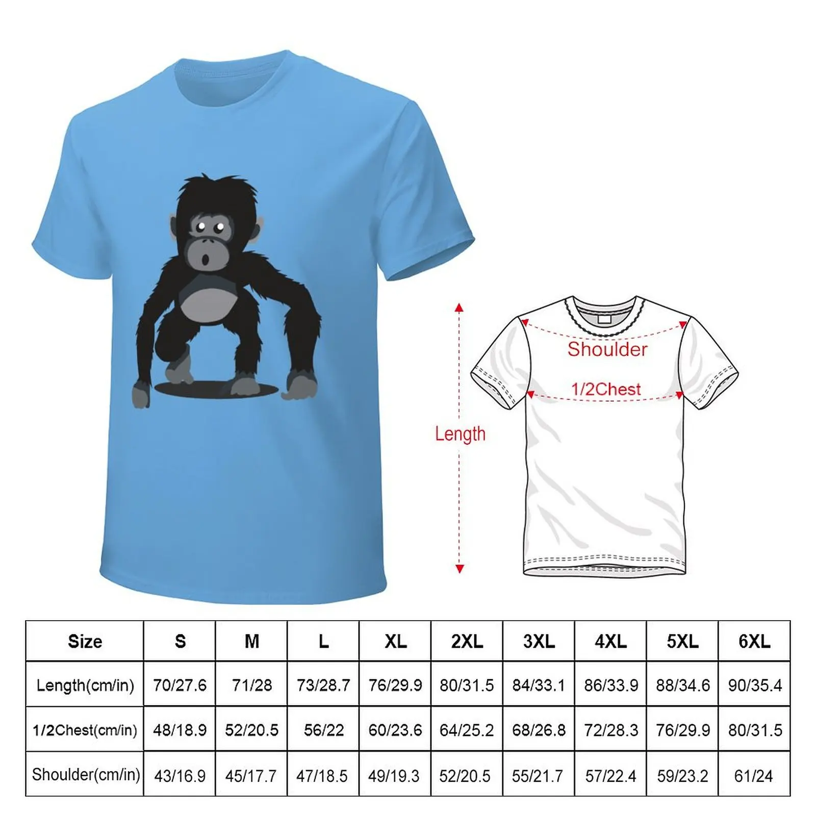 Bonobo T-Shirt tees plain Aesthetic clothing t shirt for men