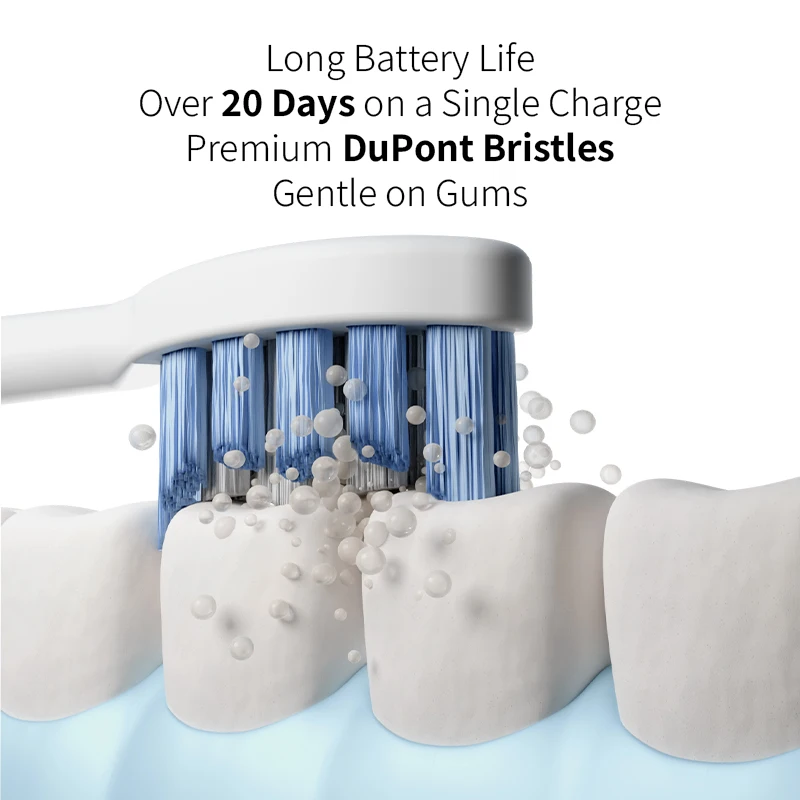 OEM Rechargeable Electric Toothbrush Factory Custom Design Sonic Toothbrush with Long Battery Endurance