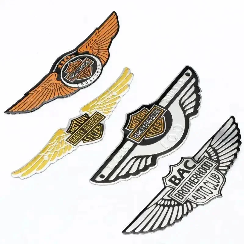 Aluminum Alloy Decorative Motorcycle Scratch Stickers Skull Sportster Badge For Harley Davidson Motorcycle Styling Accessories