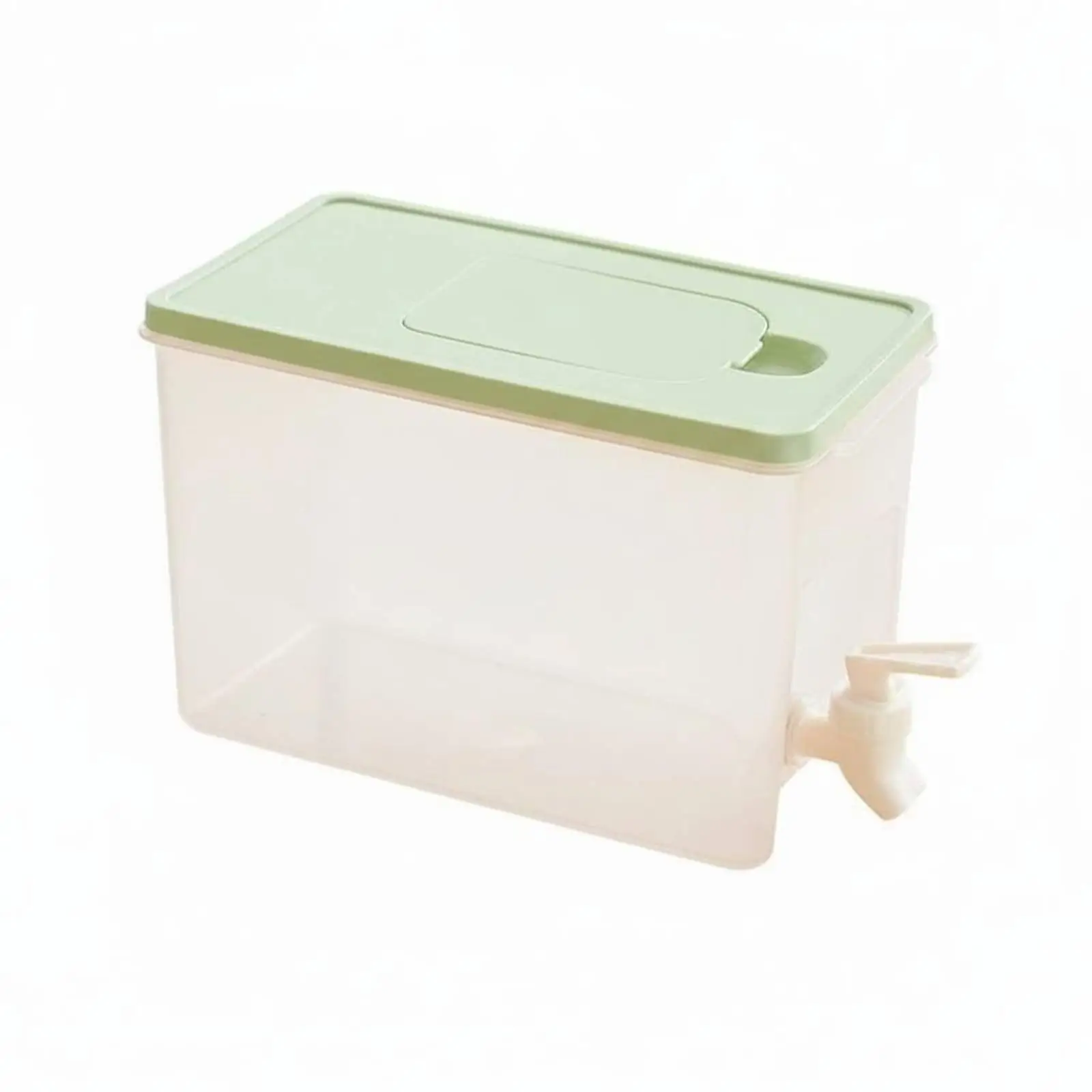 Large Capacity Beverage Kettle with Faucet 5L Refrigerator Water Jug for Cold Drinks Fruit Infusion
