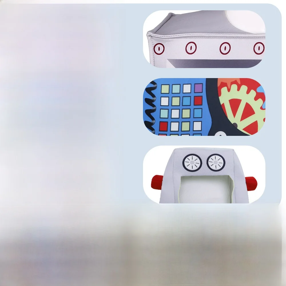 Disfraz de Robot Cohete de loween para Cosplay, Maquillaje, Actuación de Danza, ación Escolar, Juego de Roles, Tr...