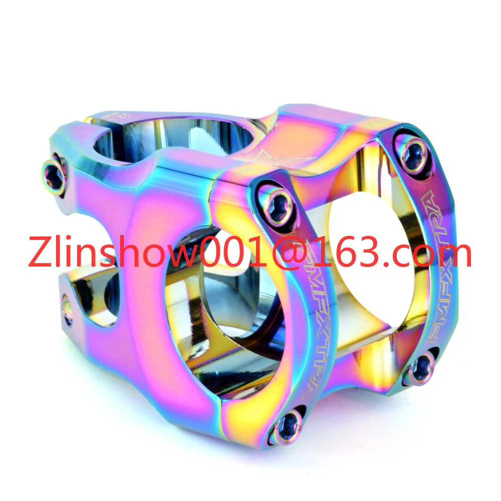 Mountain Bike CNC Hollow Handlebar Stem 31.8x35mm High-Strength Aluminum Alloy for Downhill/Dirt Jump Bikes