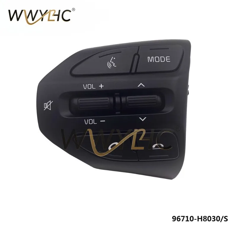 

Подходит для Kia 2017-2023 K2 Rio Рулевое колесо Bluetooth Audio Control 96710-H8030