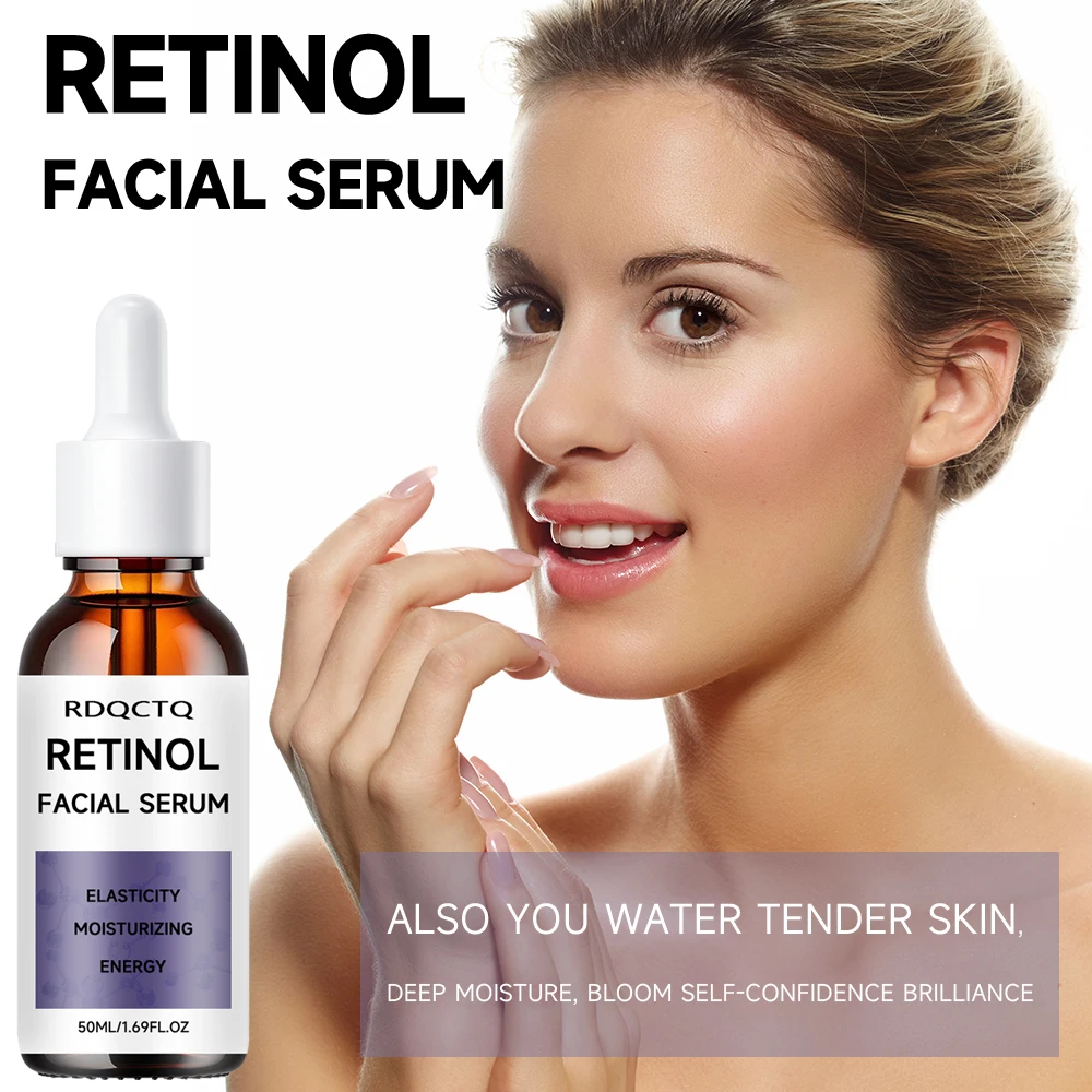 RDQCTQ Retinol Firming Facial Serum with Hyaluronic Acid - Moisturizing, Pore-Minimizing Skin Care Formula Face Skincare