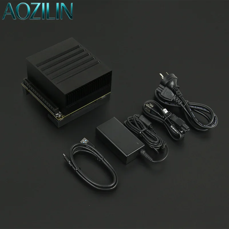 AOZILIN AGX Xavier CLB Development Kit Embedded Edge Computing AI Board Linux OS 1.66kg 225x210x135mm