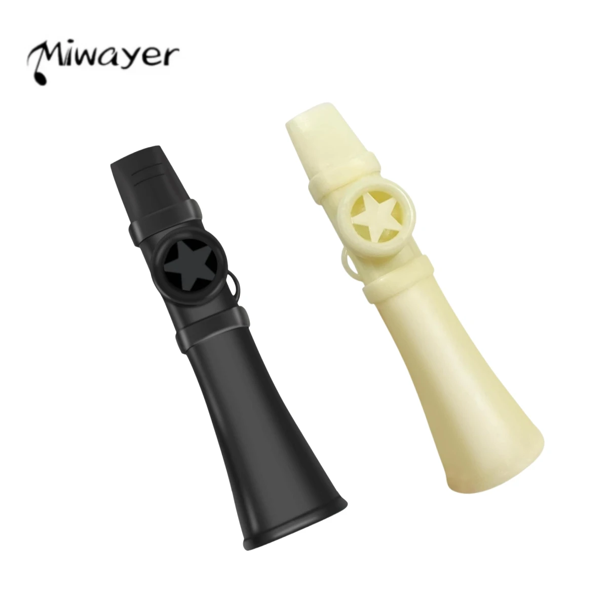Kazoo Membrane-Free Flute, Great Sound & Easy to Learn | Compatible with Guitar/Ukulele/Violin, Unique Gift