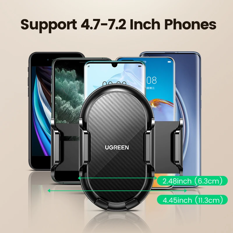 UGREEN Car Cup Phone Holder for Mobile Phone Stand in Car Phone Holder Stand for iPhone 15 14 Pro Max Xiaomi Huawei Phone Stand